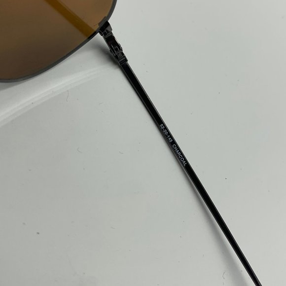 Wellsley Metal Gunmetal Oval Sunglasses Frames - Picture 6 of 7